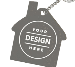 Homes shape key chain