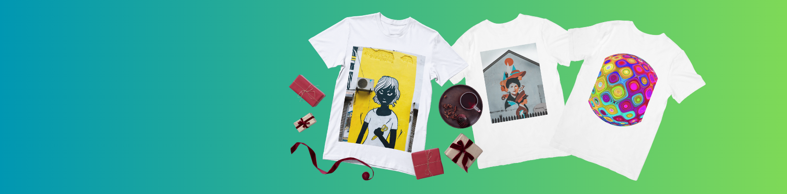 custom t-shits banner