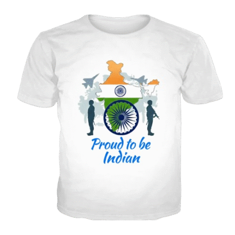 Proud to be indian t shirt